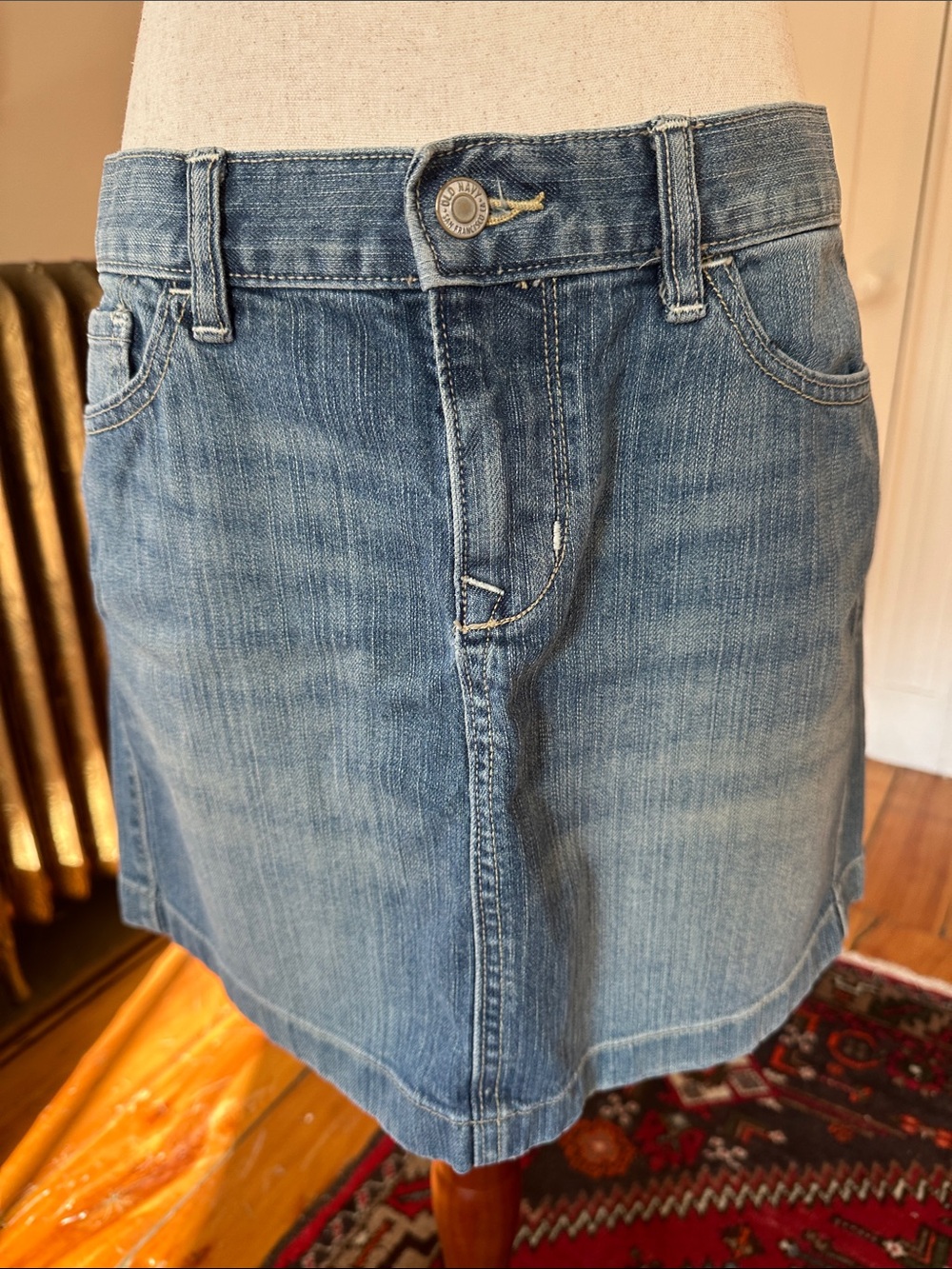 Classic Denim Mini Skirt